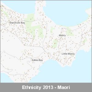 Ethnicity Whangaparaoa Maori ProductImage 2013