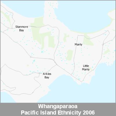 Ethnicity Whangaparaoa Pacific ProductImage 2006