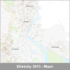 Ethnicity Whangarei Maori ProductImage 2013
