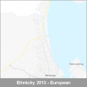 Ethnicity Whitianga European ProductImage 2013